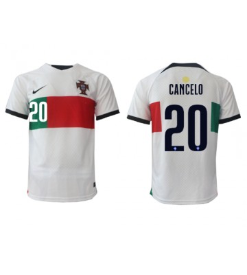 Portugal Joao Cancelo #20 Replika Udebanetrøje VM 2022 Kortærmet
